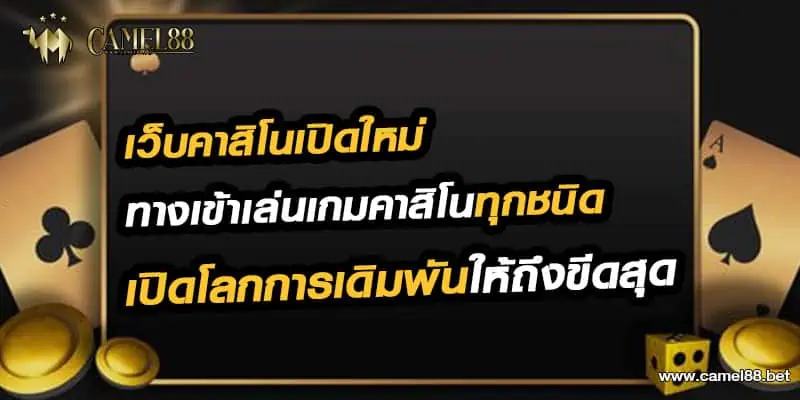 เว็บคาสิโน เปิดใหม่